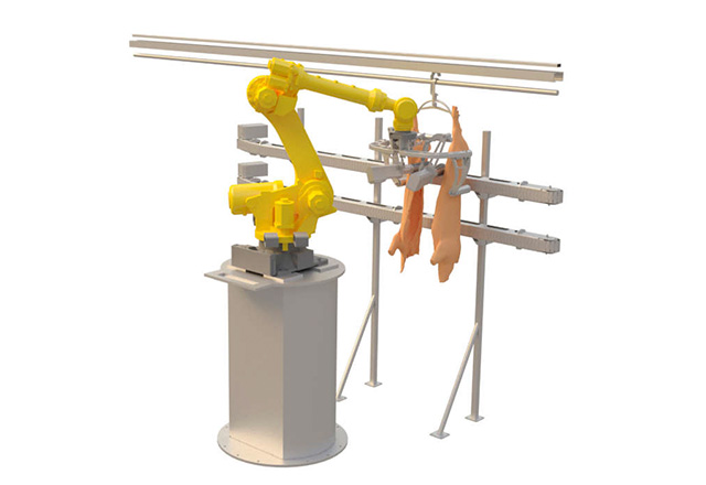 腹脂剥がしロボット