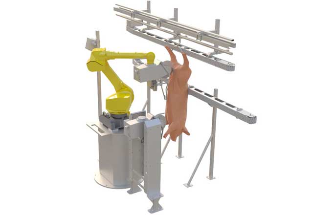 背割りロボット